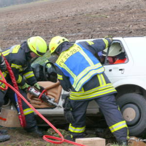 Autofahrer verunglückt bei Verkehrsunfall in Brockdorf