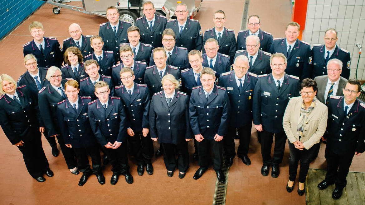 Generalversammlung der Feuerwehr Lohne: Rückblick auf 10.500 Dienststunden