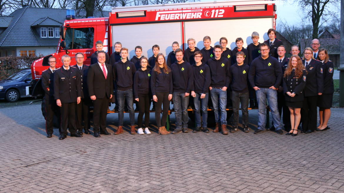Jahreshauptversammlung der Jugendfeuerwehr Südlohne