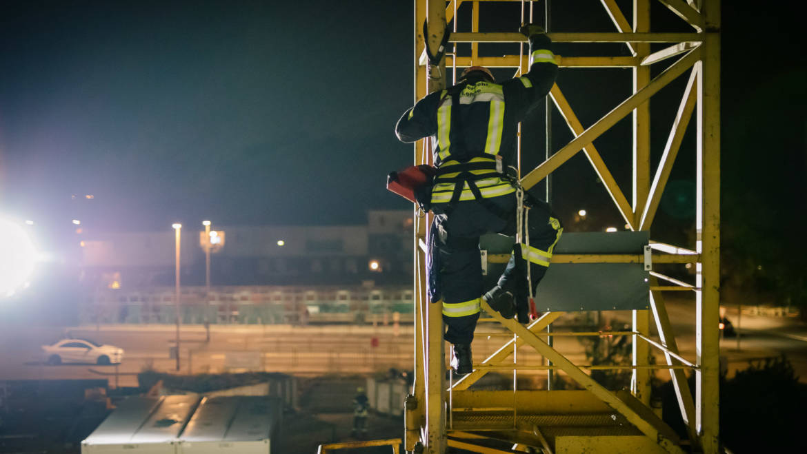 Lohner Feuerwehrleute sind gerüstet für Einsätze in großen Höhen