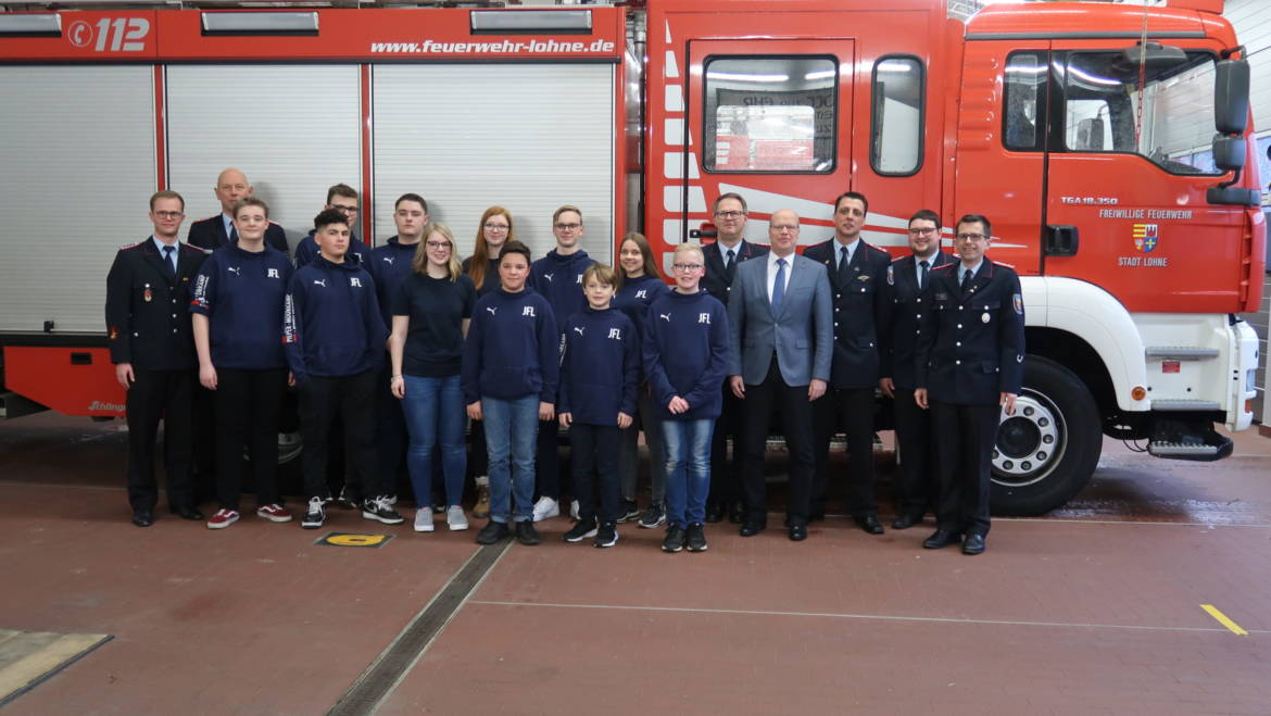 Jugendfeuerwehr Lohne wählt neues Führungsduo