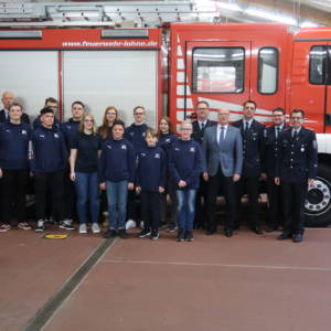 Jugendfeuerwehr Lohne wählt neues Führungsduo