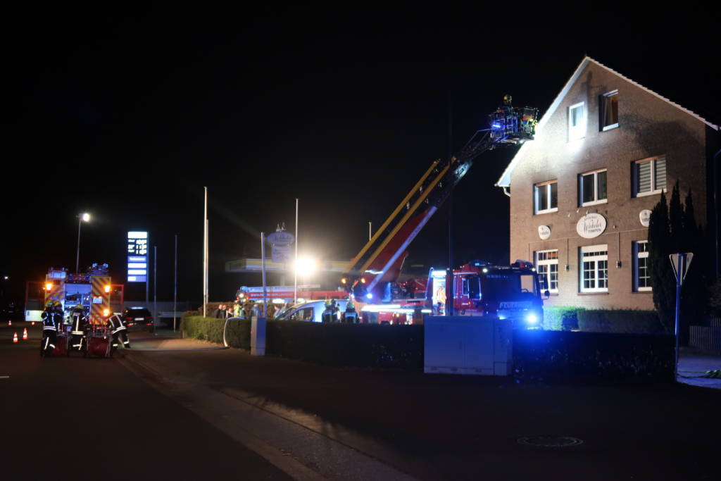 Feuerwehr Lohne löscht Wohnungsbrand an der Lindenstraße