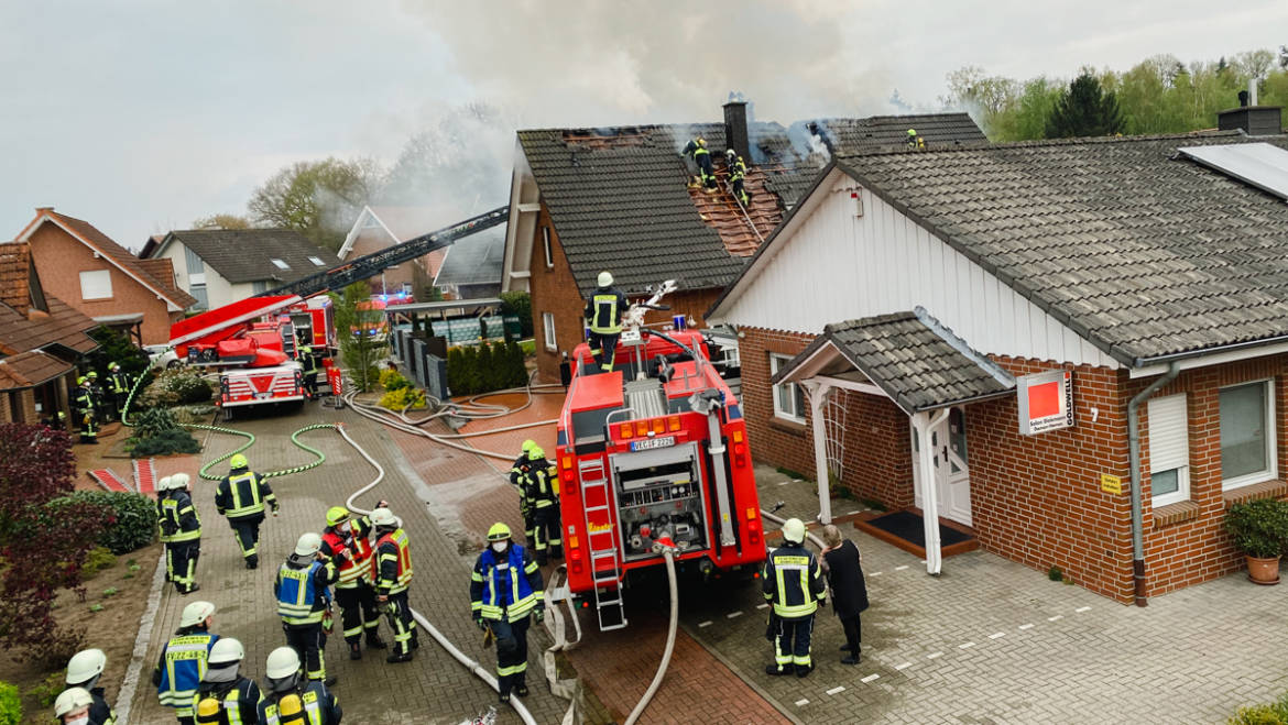 Wohnhausbrand in Dinklage