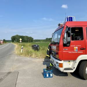 Technische Hilfeleistung nach Verkehrsunfall