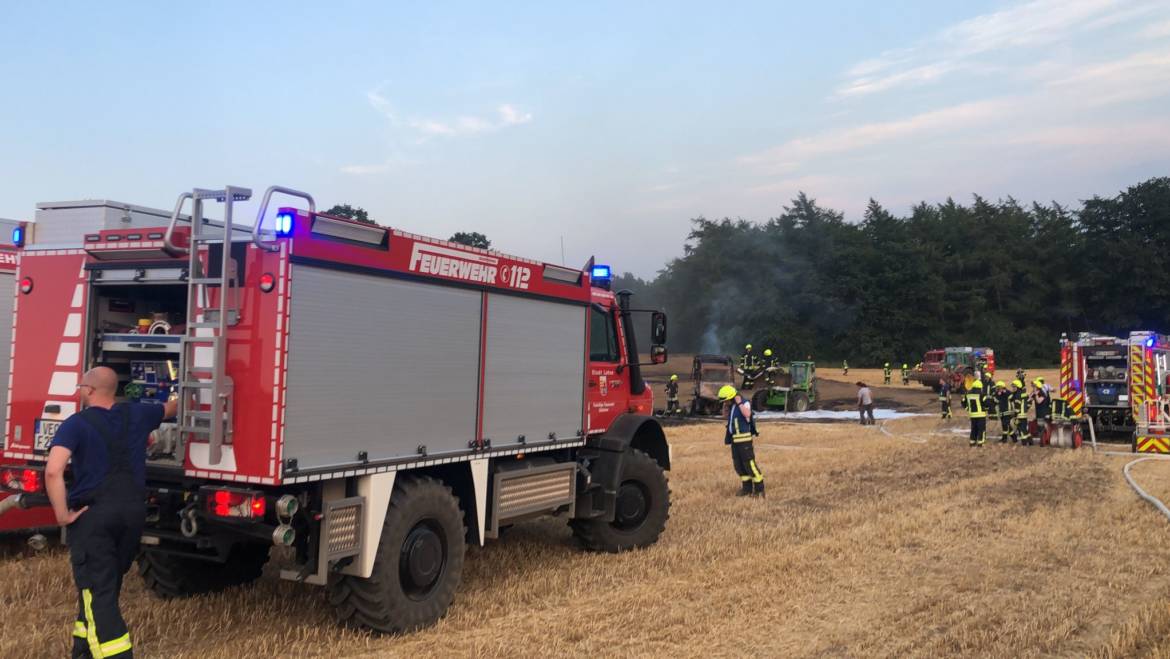 Freiflächenbrand