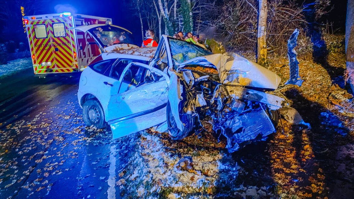 Schwerer Verkehrsunfall