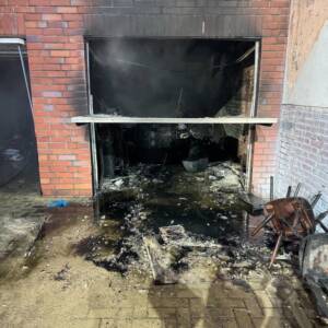 Brand einer Garage