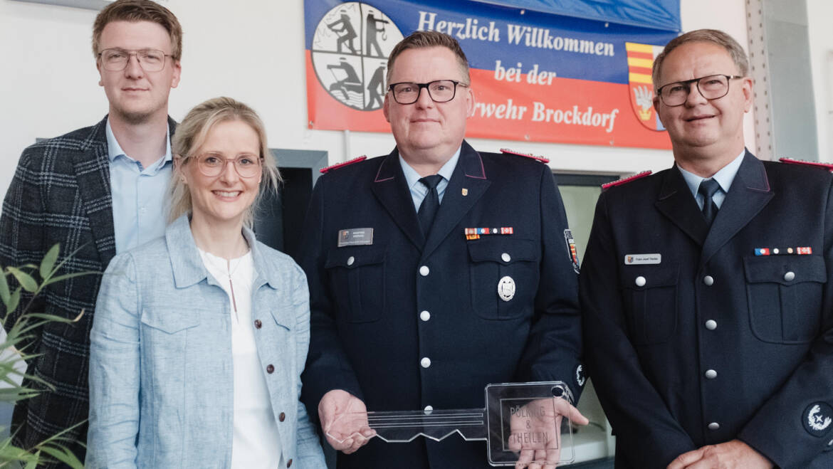Neues Feuerwehrhaus in Brockdorf eingeweiht