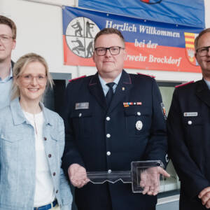 Neues Feuerwehrhaus in Brockdorf eingeweiht