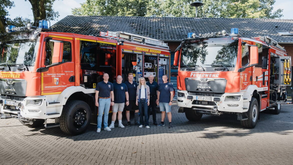 Neue Einsatzfahrzeuge für Brockdorf und Südlohne