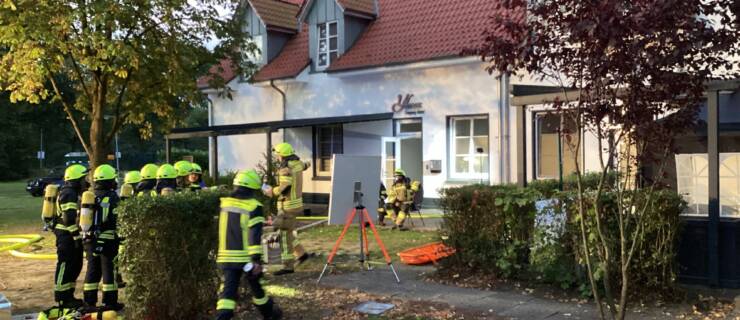 Kellerbrand im Hotel